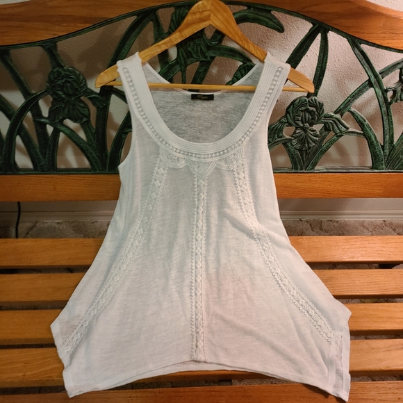 Cupio Anthropology Linen Handkerchief Tank Sz M/L - Picture 9 of 9